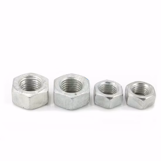 China Factory Supply DIN 934 Carbon Steel Hex Head Nut
